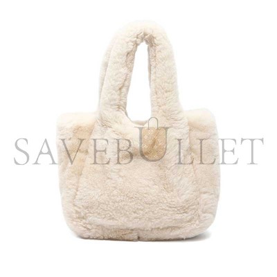 PRADA SHEARLING TOTE BAG 1BA349 (18*15.5*10cm) 
